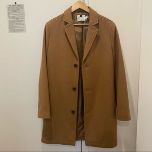 Tan Topman Coat size small